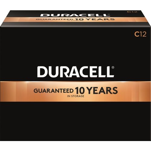 Duracell 1.5V C Alkaline Battery 12-Pack